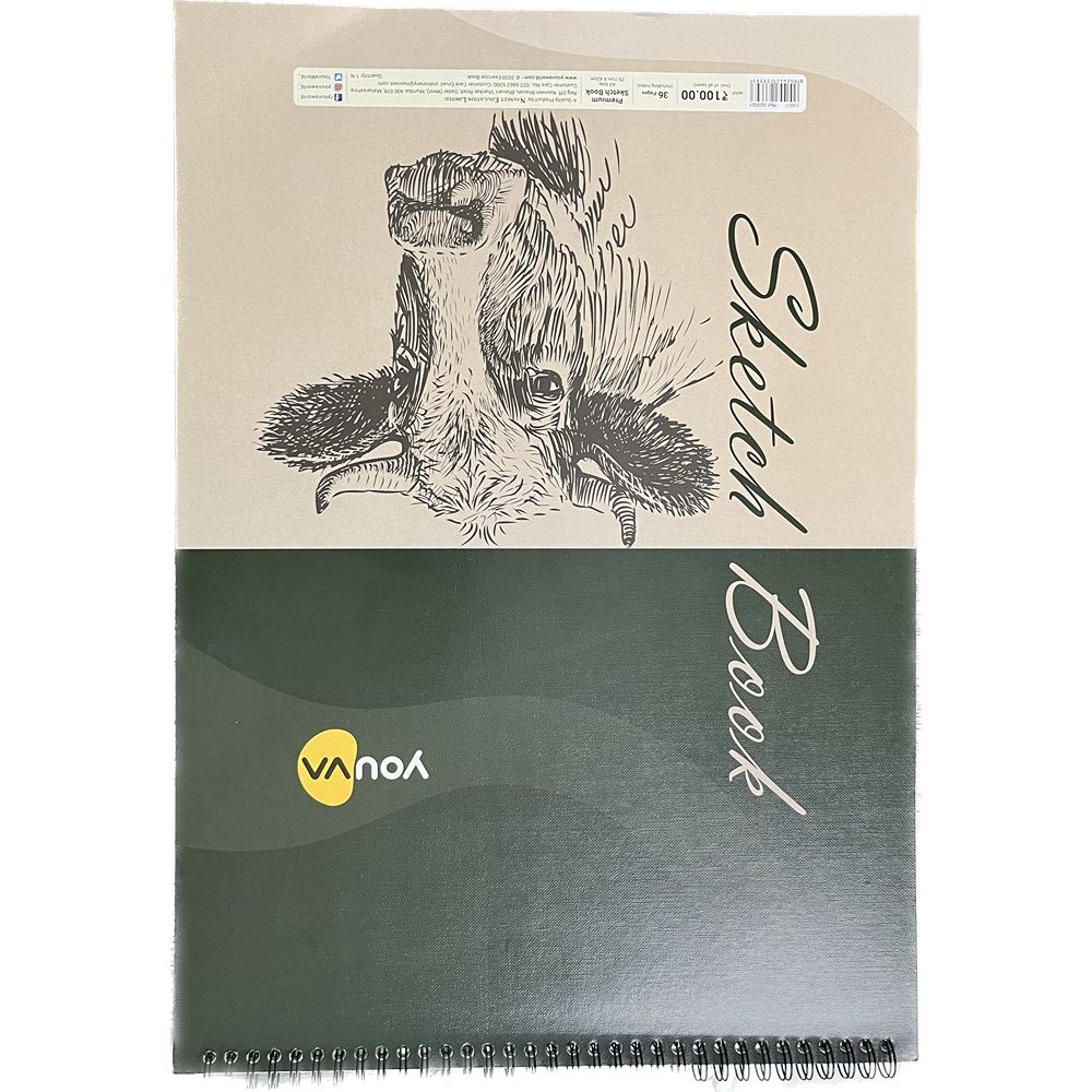 Buy Navneet Youva | Black Drawing Book for students and budding artists |  A3 Size - 29.7 cm x 42 cm | 36 Pages | Pack of 3 Online at desertcartINDIA