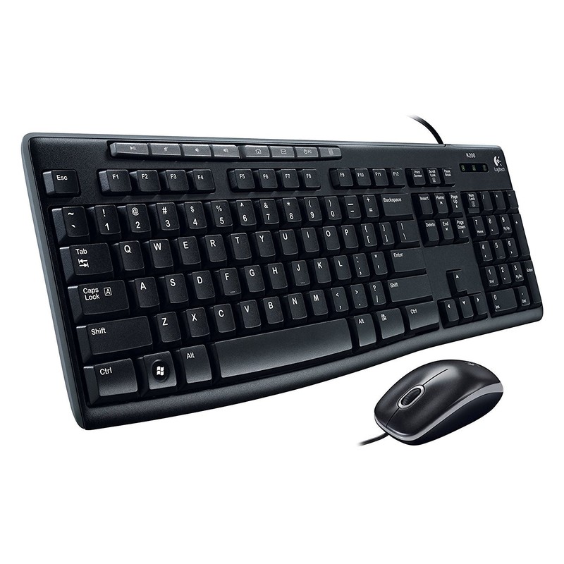 LOGITECH WIRED COMBO MK200 MULTI MEDIA