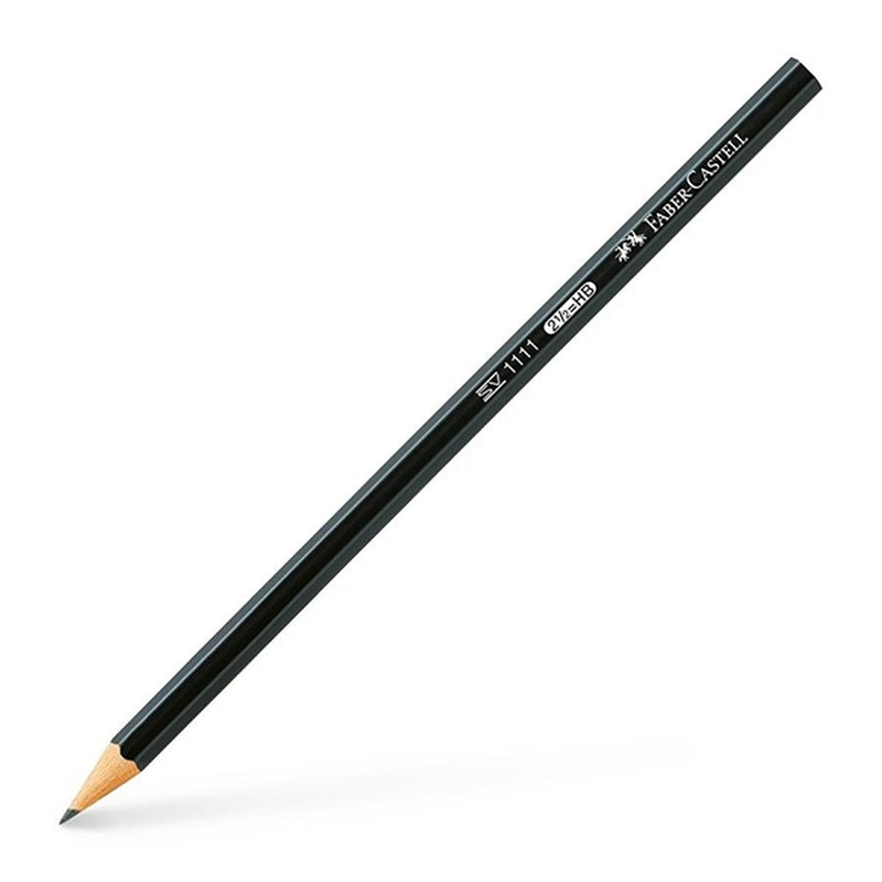 FABER-CASTELL PENCIL MATT BLACK 10X1P