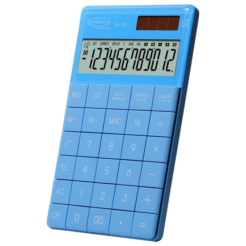 BAMNALIO CALCULATOR 12DIGIT BL750