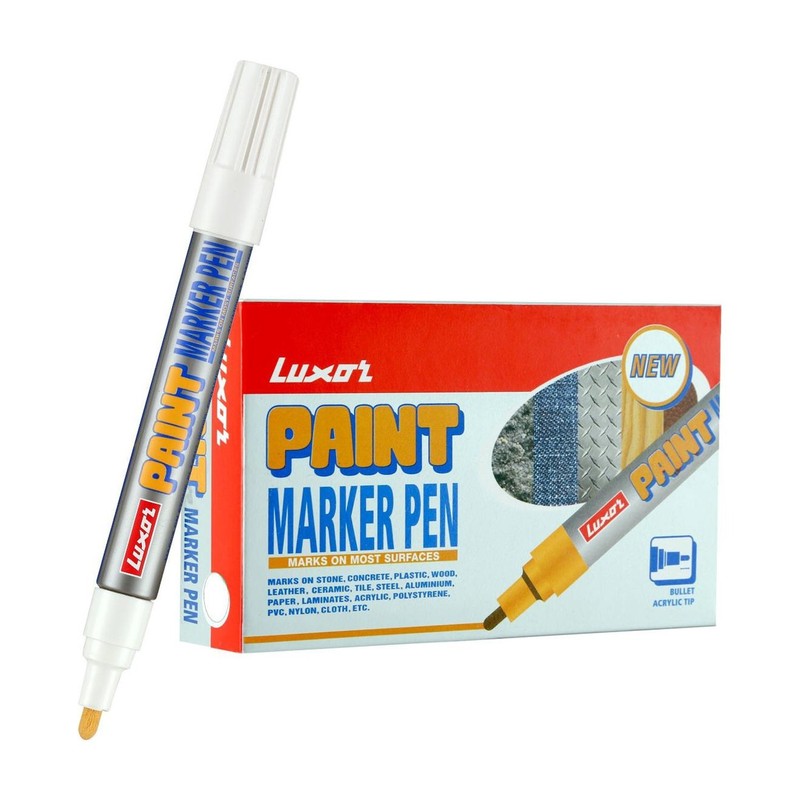 LUXOR PAINT MARKER WHITE