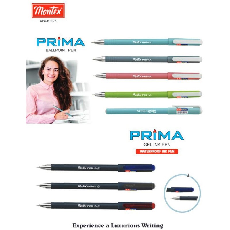 MONTEX BALLPEN PRIMA BLUE