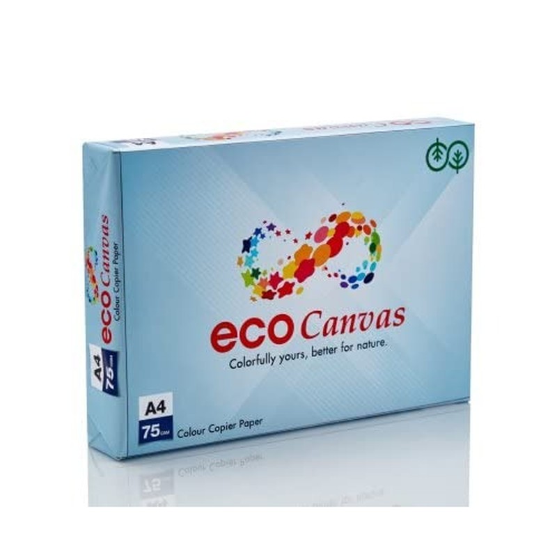 JK ECO CANVAS YELLOW A4 75G.500X1P