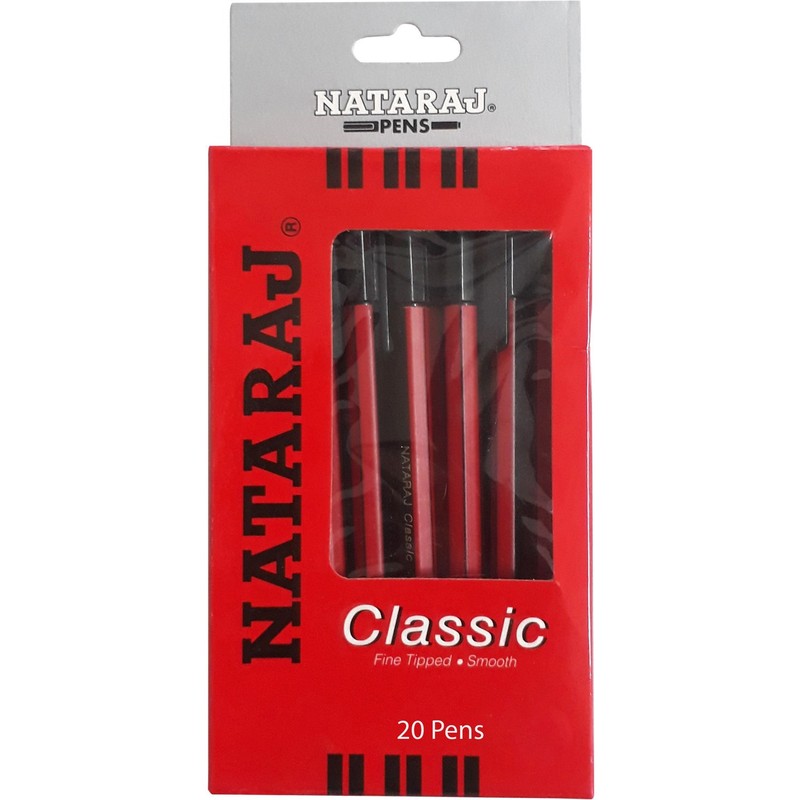 NATRAJ BALLPEN CLASSIC BLUE 20X1P