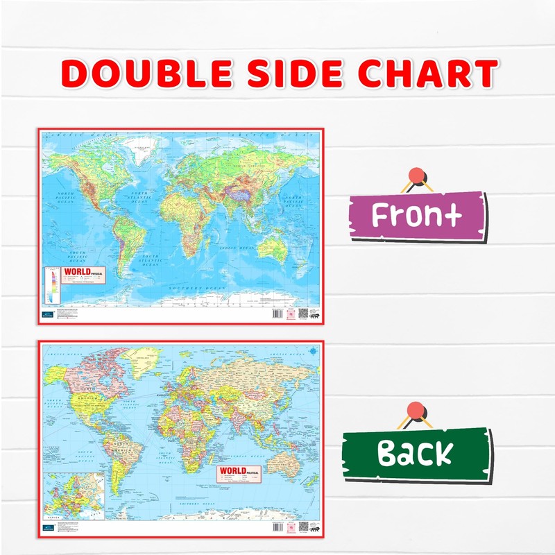 BOOKFORD CHART BIG WORLD BOTH SIDE