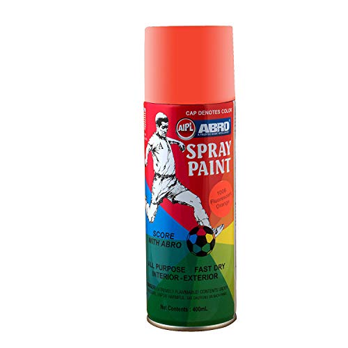 ABRO APRAY PAINT ORANGE RED 6 400ML