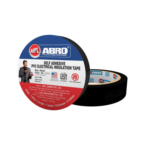 OREVA INSULATION TAPE 18MMX8MTR BLACK