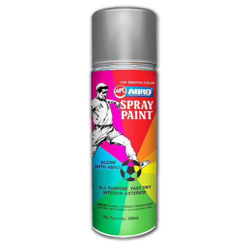 ABRO SPRAY PAINT SILVER 36 400ML