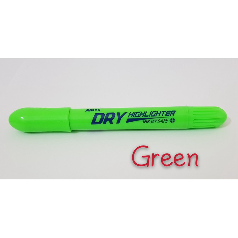 AMOS MARKER TEXTLINER GREEN