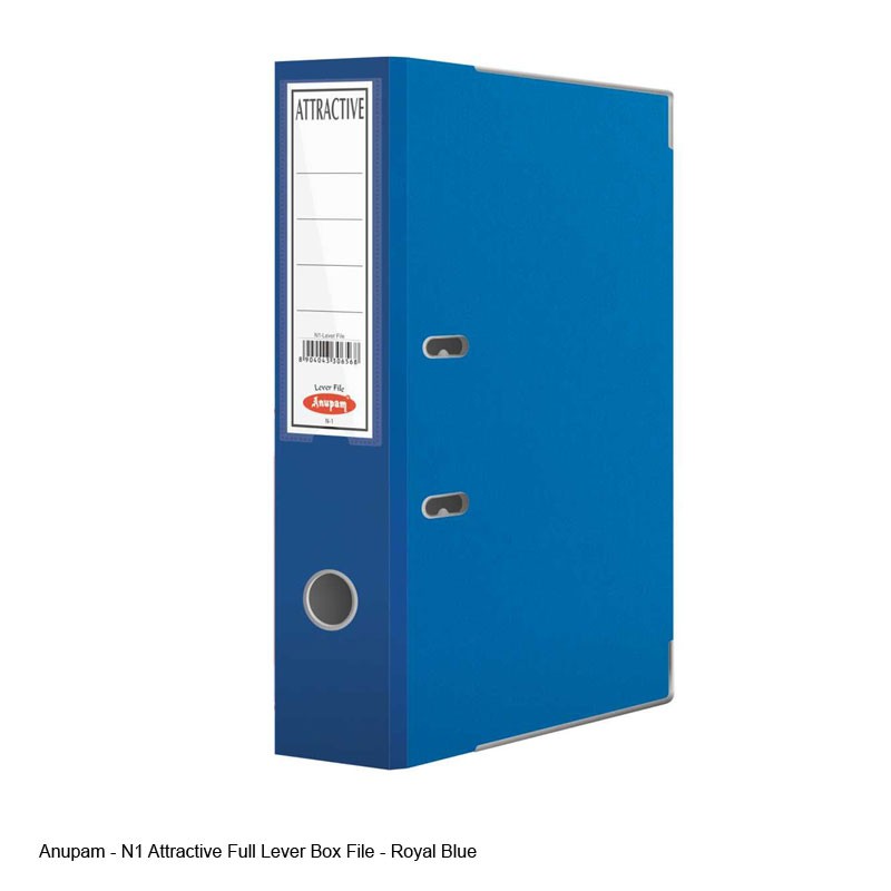 ANUPAM BOX FILE ATTRACTIVE N-1 ROYAL BLUE