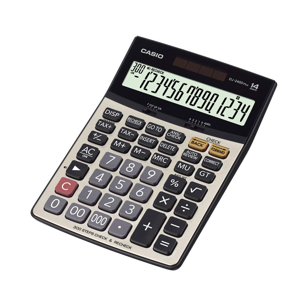 CASIO CALCULATOR 12DGT DJ- 240DPLUS CB157