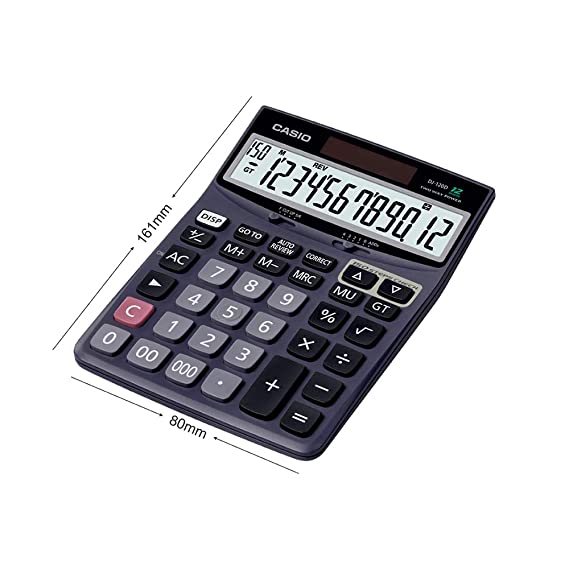 CASIO CALCULATOR 12DGT JJ120D-PLUS