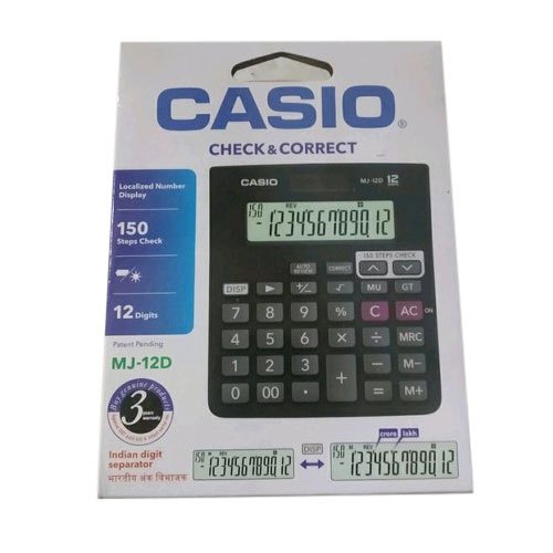 CASIO CALCULATOR 12DGT MJ-120DA CB147