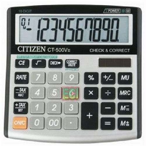 CITIZEN CALCUTER 10DGT CT-500VII