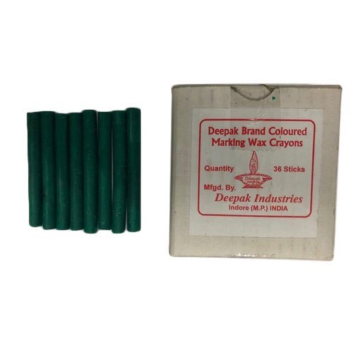 DEEPAK IND.CRAYON JUMBO GREEN (10X1)