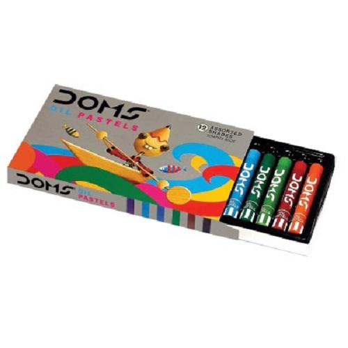 DOMS OIL PASTEL 12 SHADES ART NO-7908