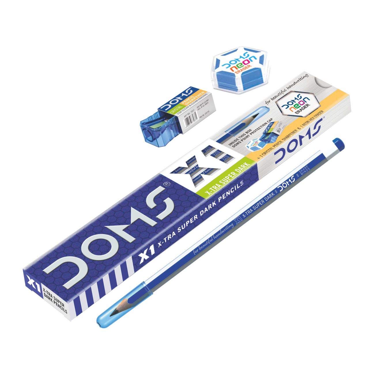 DOMS PENCIL EXTRA SUPER DARK X1 (10X1P)