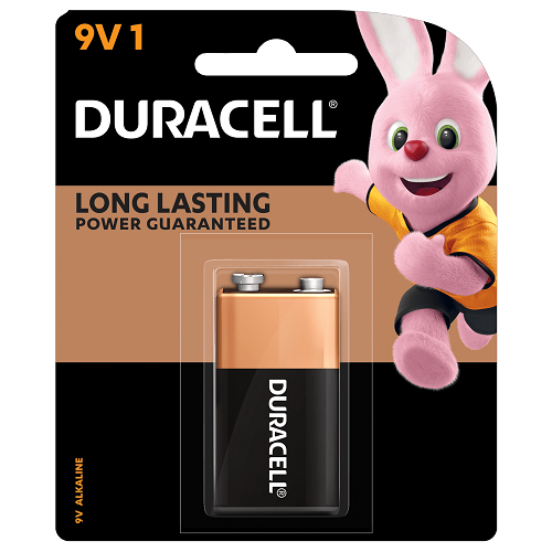 DURACELL BATTERY 9 VOLTS LONG LIFE 1X1