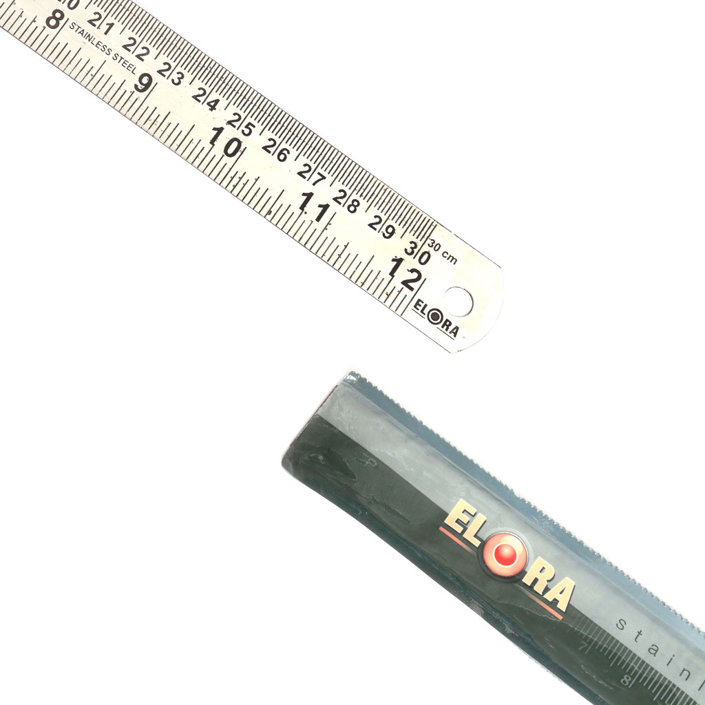 ELLORA OFFICE SCALE STEEL 30CM