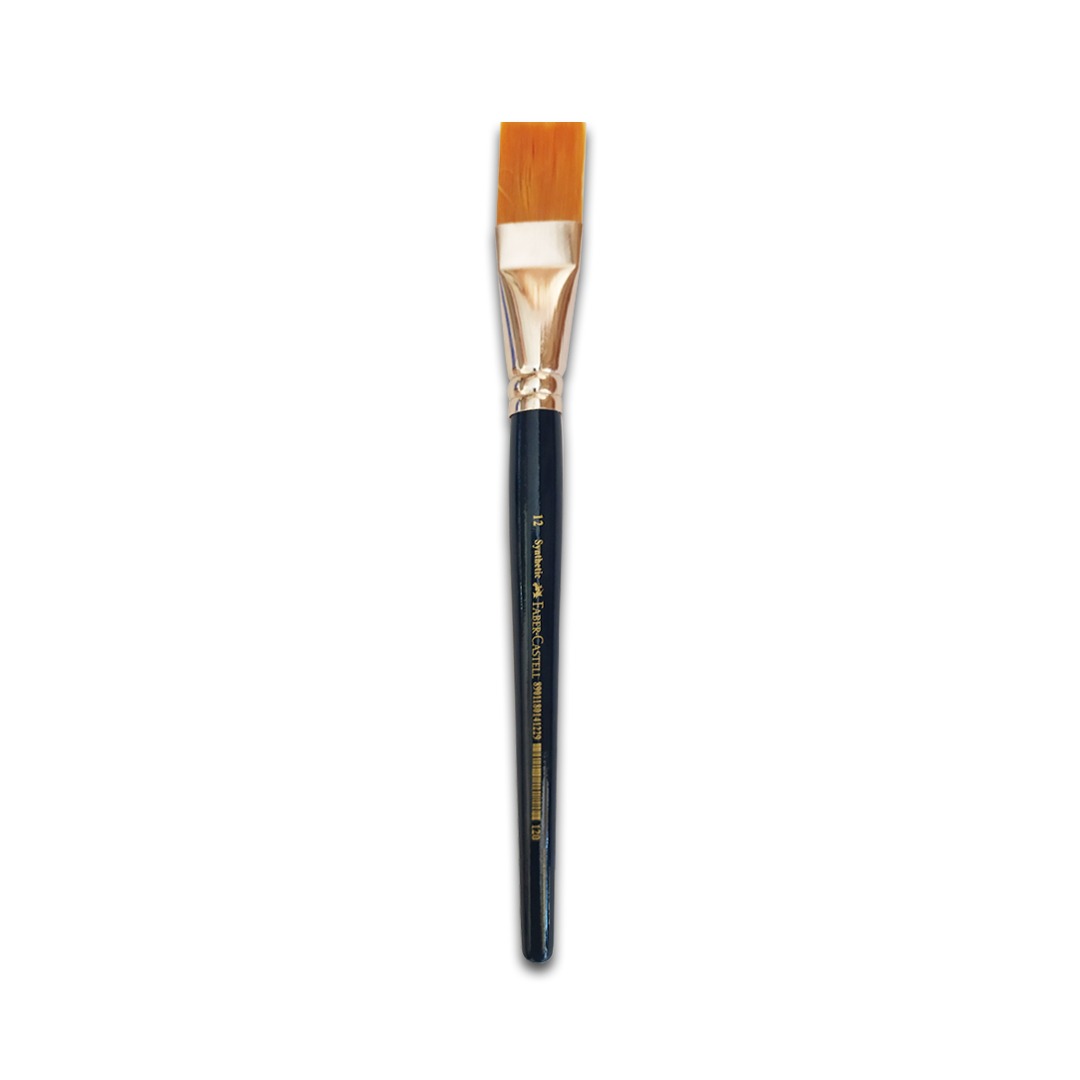 FABER-CASTELL DRAWING BRUSH FLAT NO-12