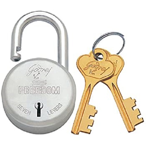 GODREJ PADLOCK ROUND 50MM 6L 8148