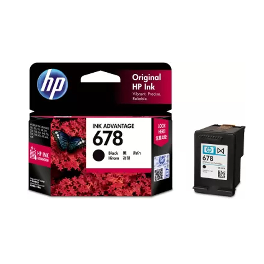 HP INK CARTRIDGE BLACK 678 (CZ107AA)