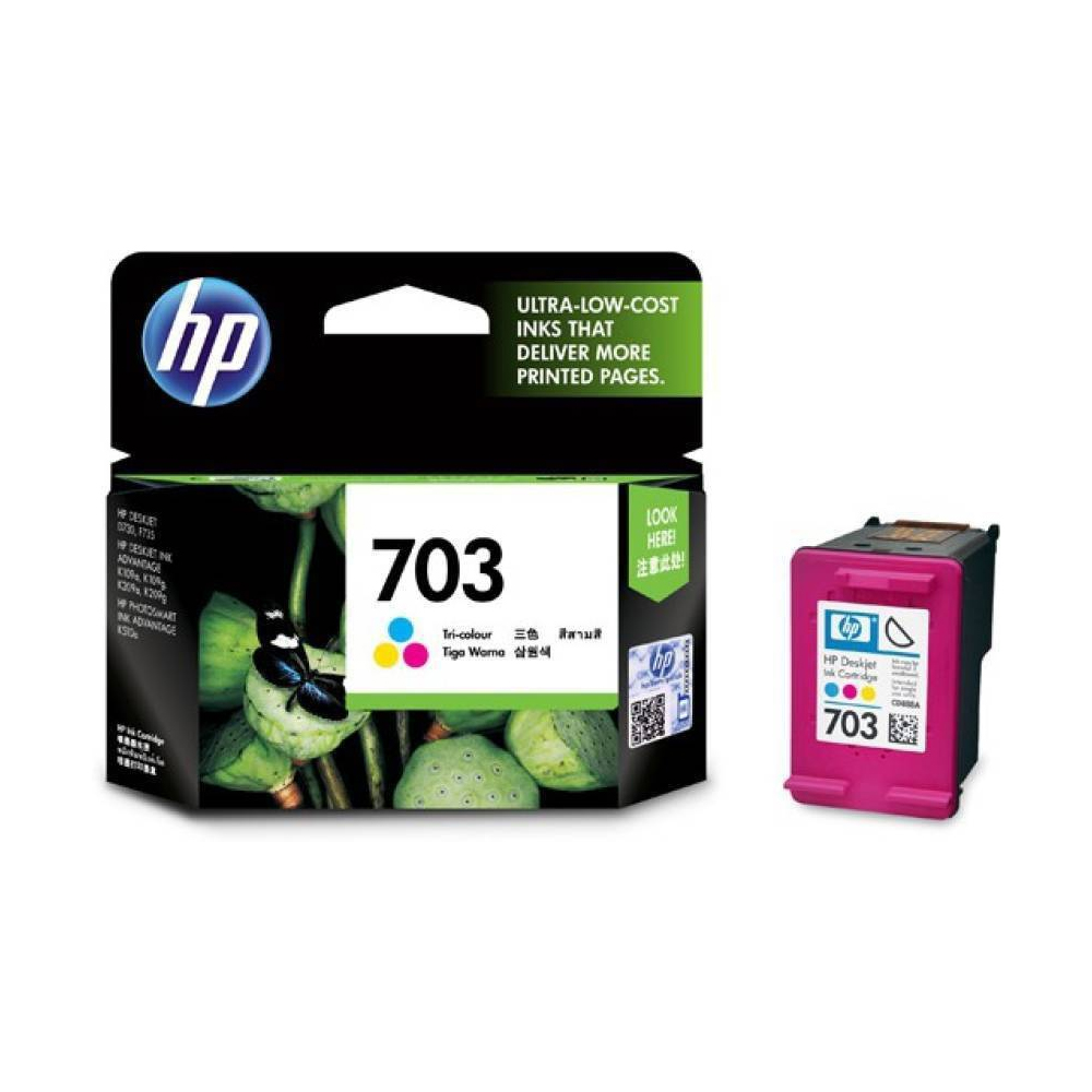HP INK CARTRIDGE COLOR 703