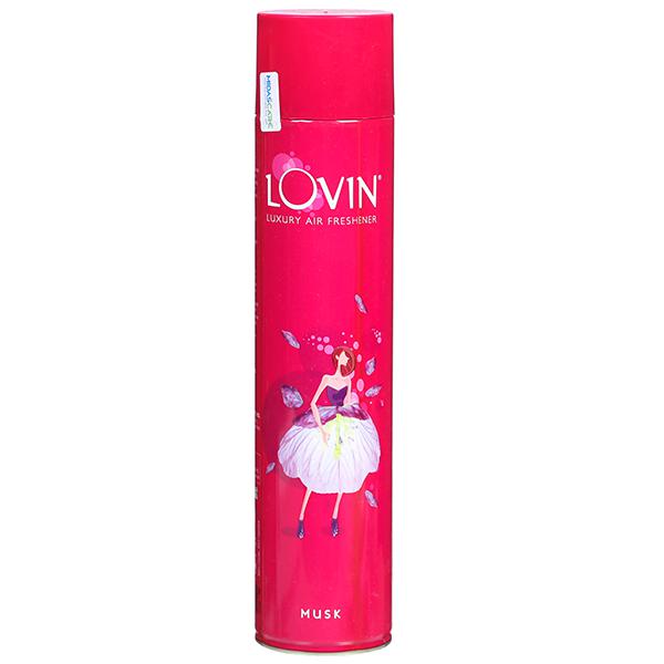 LOVIN AIR FRESHNER MUSK 125G.