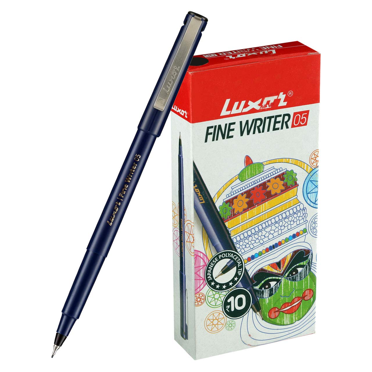 LUXOR MARKER FINE WRITER 10X1