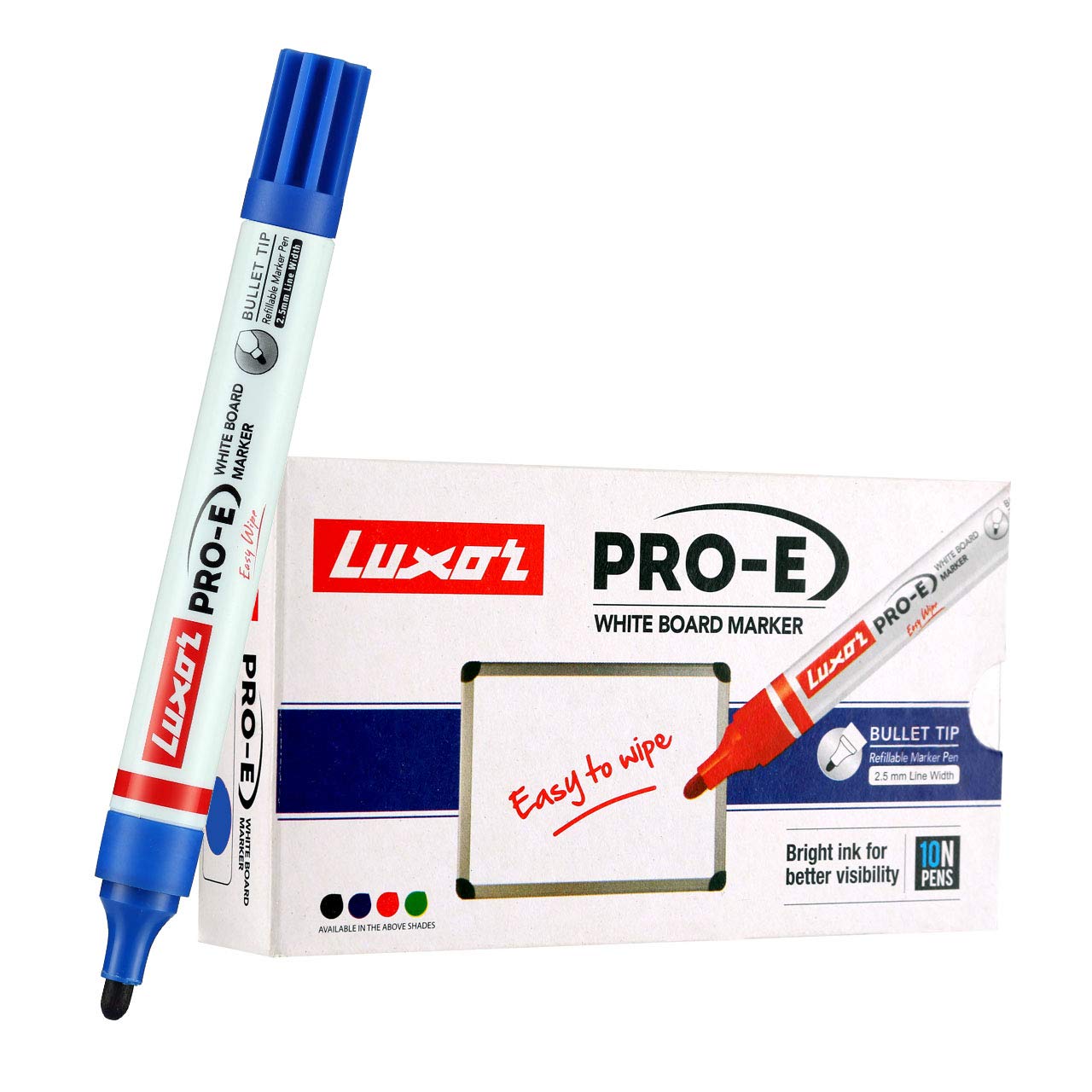 LUXOR MARKER WHITE BOARD PRO - E BLUE