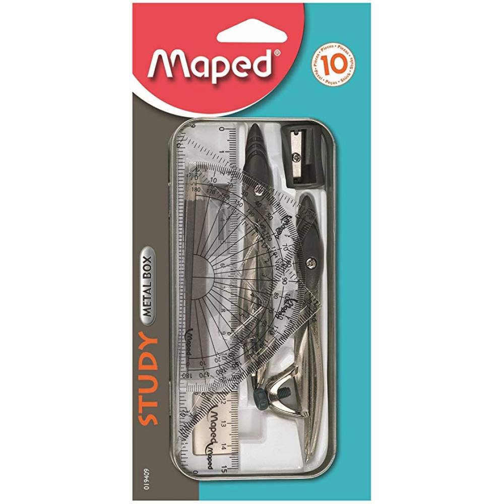 MAPED GEOMETRICAL BOX METAL