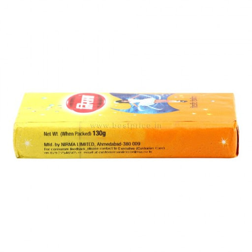 NIRMA SOAP YELLOW 120G.