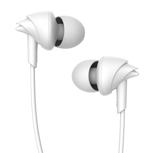PEBBLE PLAY WHITE EARPHONES