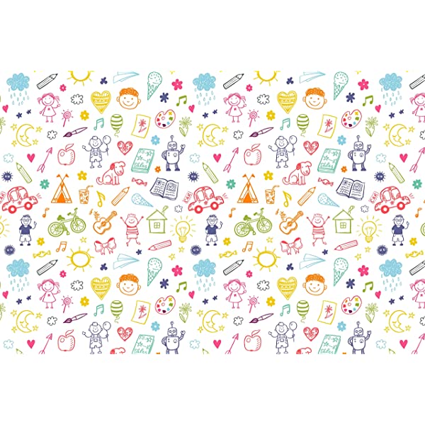 RT GIFT FOIL PRINTED SHEETS 50X70CM (50X1P)