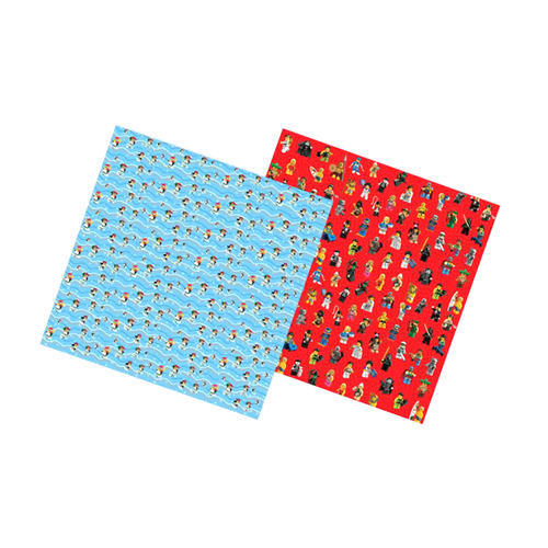 RT GIFT FOIL PRINTED SHEETS 50X70CM 1X1