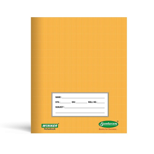 SUNDARAM LONG BOOK WINNER A4 HB 180PG C-12