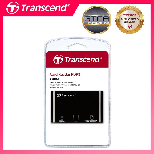 TRANSCEND CARD READER USB 2.0 RDP8